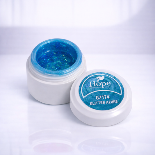 HOPE Color Gel Glitter Azure
